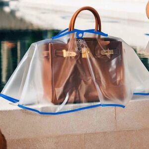 Hermes purse raincoat